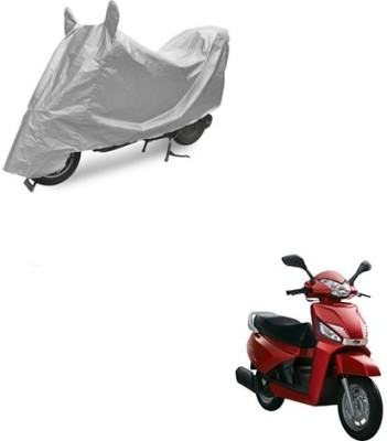 Flipkart SmartBuy Waterproof Two Wheeler Cover for Mahindra(Gusto, Grey)