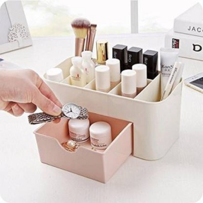 Coozico cosmatics bag and storage bag and also jewelry,utility,makeup kit and vanity bag Makeup and Jewellery, Makeup Vanity Box Organizer Vanity Box(Multicolor)