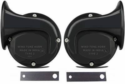 Dektac Horn For Bajaj, Honda, Hero, Hyundai, KTM, Maruti Suzuki, TVS, Opel, Universal For Bike, Universal For Car Pajero, Fortuner, Thar, Pulsar 200NS, WagonR, Santro, Jupiter, Nano, Apache RTR 200, Access 125, Karizma, Universal For Bike, Universal For Car