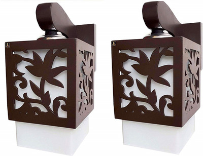 SIGNOTECH Wallchiere Wall Lamp Without Bulb(Pack of 2)