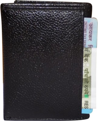 Style 98 Women Black Genuine Leather Wallet(10 Card Slots)