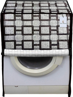 KUBER INDUSTRIES Front Loading Washing Machine  Cover(Width: 65 cm, Grey)