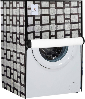 KUBER INDUSTRIES Front Loading Washing Machine  Cover(Width: 65 cm, Grey)