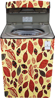 KUBER INDUSTRIES Top Loading Washing Machine  Cover(Width: 60 cm, Gold & Maroon)