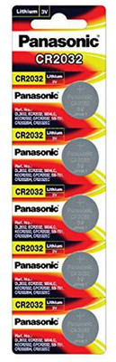 Panasonic CR-2032  Battery(Pack of 5)