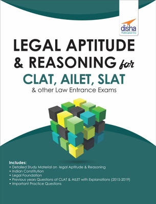 Legal Aptitude & Reasoning for CLAT & AILET Exams(English, Paperback, Disha Experts)