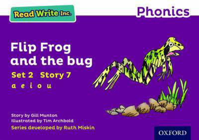 Read Write Inc. Phonics: Flip Frog and the Bug (Purple Set 2 Storybook 7)(English, Paperback, Munton Gill)