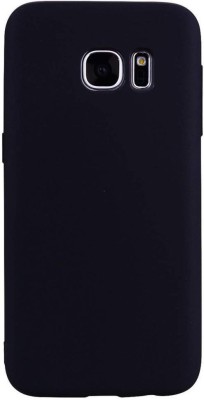 Elica Back Cover for Samsung Galaxy S7 Edge(Black, Shock Proof, Silicon, Pack of: 1)