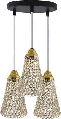 Homesake Pendants Ceiling Lamp(Black, Gold)