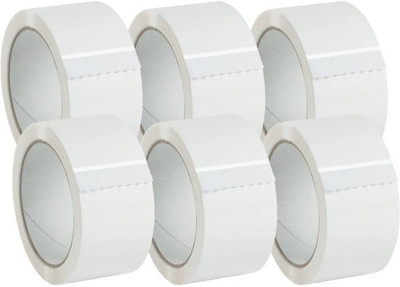 BlackDreams Single sided NA High Strength Adhesive and Accurate Length quality tape (Manual)(White)