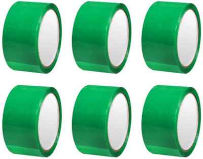BlackDreams Single sided NA High Strength Adhesive and Accurate Length quality tape (Manual)(Green)