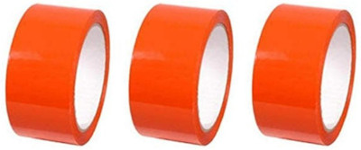 BlackDreams Single sided NA High Strength Adhesive and Accurate Length quality tape (Manual)(Orange)