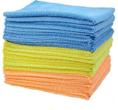 Flipkart SmartBuy Microfibre Kitchen Napkins pack of 16 Multicolor Cloth Napkins(16 Sheets)