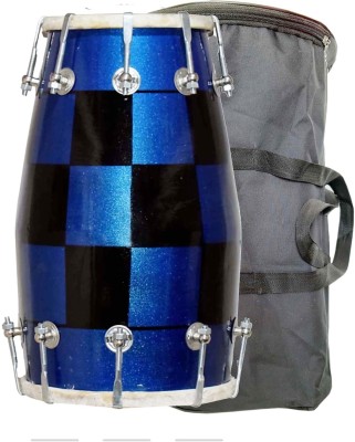 GT manufacturers cover with dholak 1821 Nut & Bolts Dholak(Multicolor)