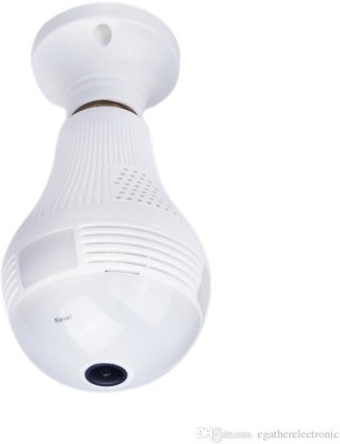 MerePere LED Light WiFi IP Camera Wi-fi Bulb Fish Eye B2-R 960P/2MP 360 Degree CCTV 3D VR Home Security Security Camera Security Camera(500 GB, 4 Channel)