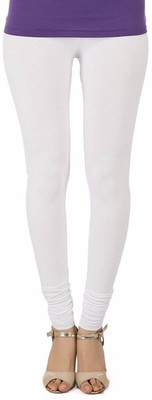 Nichi world Churidar  Ethnic Wear Legging(White, Solid)