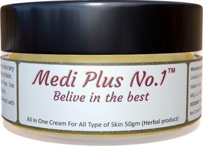 medi plus no1 All In One Pimple, Dark Spot Reduction, Acne Removal And Oil Control Fairness Cream For Women And Men, 50g(50 g)