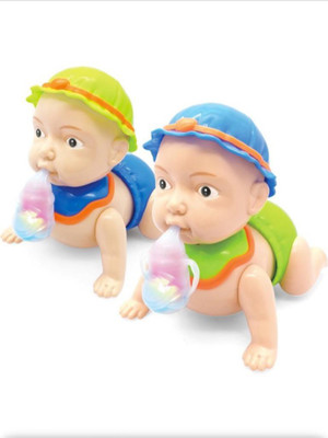 SALEOFF Musical Crawling Baby Toy - Dazzling 3D Lights & Dynamic Sound-122(Multicolor)