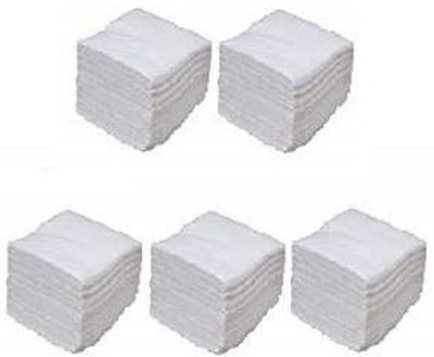 Diem Paper Napkins Tissue - pack of 5 White Napkins White Paper Napkins(5 Sheets)