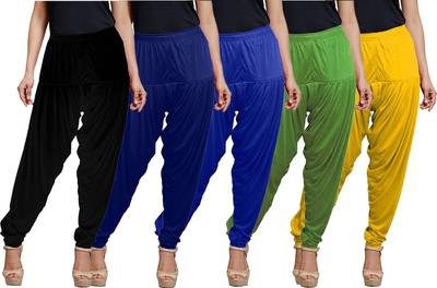 Just Live Fashion Viscose Rayon Solid Patiala