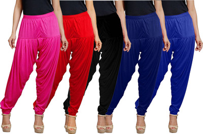Just Live Fashion Viscose Rayon Solid Patiala