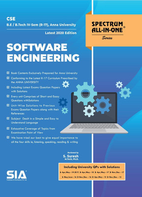 Software Engineering, B.E/B.Tech IV-Semester (R-17) (Anna University) Computer Science And Engineering (CSE) & IT, Latest 2020 Edition(Paperback, S. Suresh)
