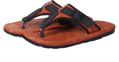 Aishwary Glams Men Casual(Brown, Black , 9)