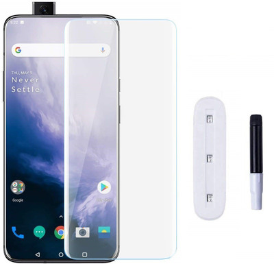 Dainty Edge To Edge Tempered Glass for Oneplus 7t Pro(Pack of 1)