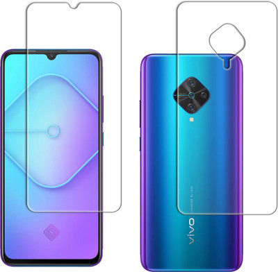 FashionCraft Front and Back Tempered Glass for Vivo S1 Pro(Pack of 2)