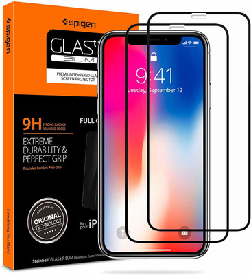 Spigen Tempered Glass Guard for Apple iPhone XR pack 2(Pack of 2)