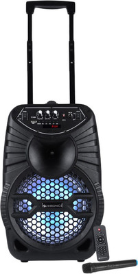 ZEBRONICS ZEB-100 Moving Monster X8L 24 W Bluetooth Tower Speaker(Black, Mono Channel)