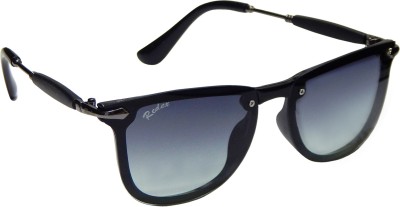 Redex Wayfarer Sunglasses(For Men & Women, Black)