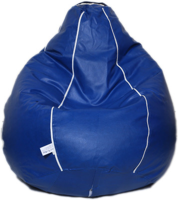 Autarky XXL Tear Drop Bean Bag Cover  (Without Beans)(Blue)