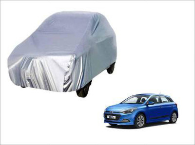 High Life Car Cover For Hyundai Elite i20 (Without Mirror Pockets)(Silver)
