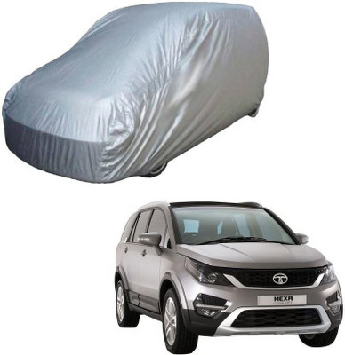 High Life Car Cover For Tata Hexa (Without Mirror Pockets)(Silver)
