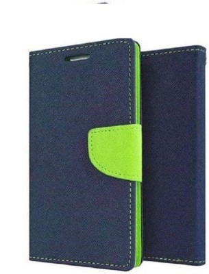 Coverage Flip Cover for Samsung Galaxy Quattro GT I8552(Blue, Grip Case, Pack of: 1)