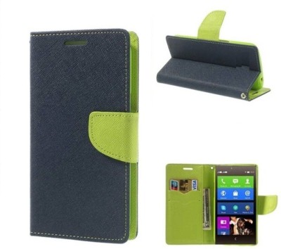 Coverage Flip Cover for Samsung Galaxy Win /Quattro I8552(Blue, Grip Case, Pack of: 1)