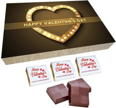 CHOCOINDIANART Very Special Happy Valentine's Day, 12pcs Chocolate Gift Box, Truffles(12 Units)