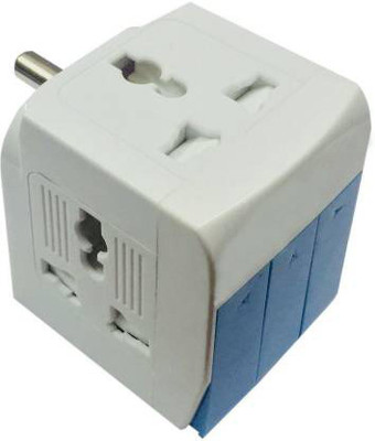 SEASPIRIT 3 way switched adaptor Three Pin Plug(White)