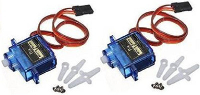 YOGI-TECH 2 x Pcs SG90 Micro Motor 9G RC Robot Helicopter Airplane Boat Controls Educational Electronic Hobby Kit