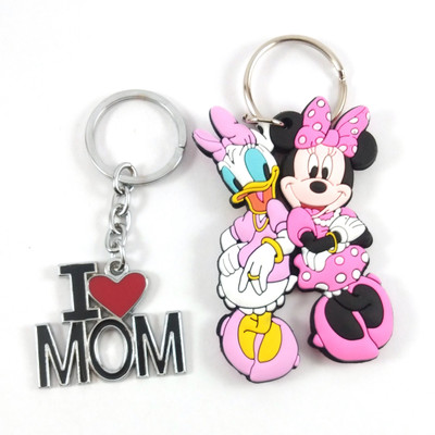 Isk I Love Mom Heavy Metal And Beautiful Mini Mouse with Daisy Duck Multi Color Soft Rubber From Both sides same keychain Best ideal fir gifting use to car bike bag purse keyring Key Chain Isk I Love Mom Heavy Metal And Beautiful Mini Mouse with Daisy Duck Multi Color Soft Rubber From Both sides same keychain Best ideal fir gifting use to car bike bag purse keyring Key Chain