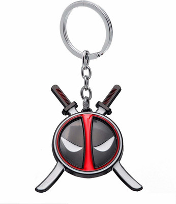 gtrp Deadpool-Swords-Marvel-Avengers-Superhero-Metal-Keychain Key Chain