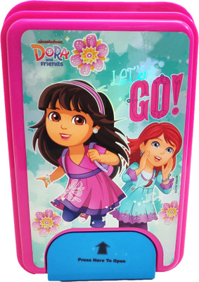 Gift Collection One Lock Lunch Container with one extra container and spoon and fork 1 Containers Lunch Box(950 ml)