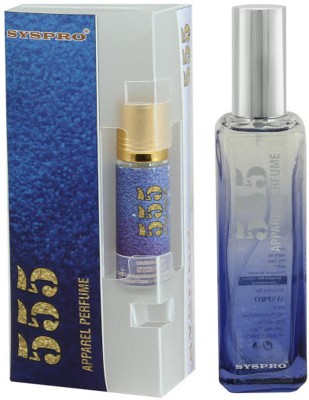 Syspro 555 Apparel Perfume (100 ml) With Free Concentrated Attar (8 ml) for Men, Woman & Unisex With Long Lasting For Birthday,Valentine & Rakhi Special Gift (100 ml + 8 ml) Perfume  -  100 ml(For Men & Women)