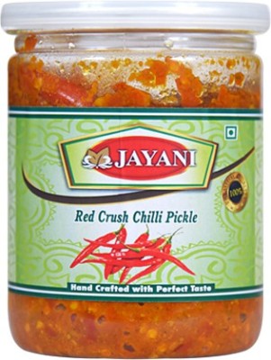 JAYANI Homemade Red Cruss Red Chilli Pickle(380 g)