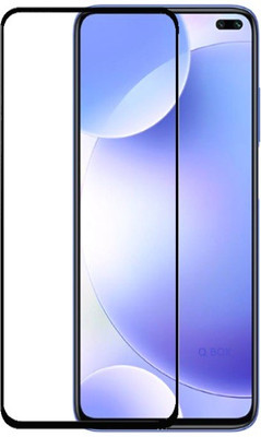 Q Box Edge To Edge Tempered Glass for Poco x2, redmi k30(Pack of 1)