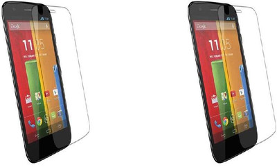 MudShi Impossible Screen Guard for Motorola Moto G(Pack of 2)