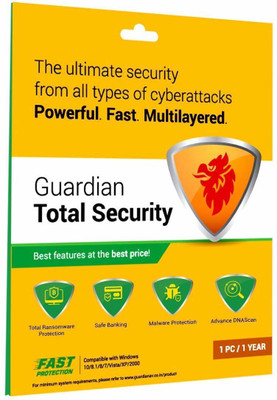 Guardian Total Security 1 User 1 Year (Renewal)(CD/DVD)