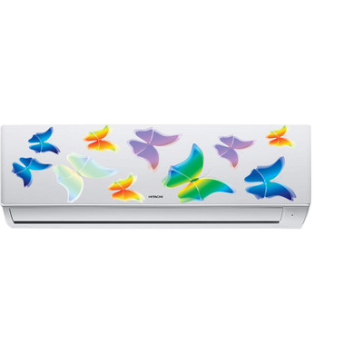 RANGOLI 58 cm Air Conditioner Butterfly Sticker Self Adhesive Sticker(Pack of 1)