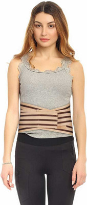 rsc healthcare Contour Lumber Spine Belt Breathable Elastic Back Support Belt For Back Pain . Back / Lumbar Support(Beige)
